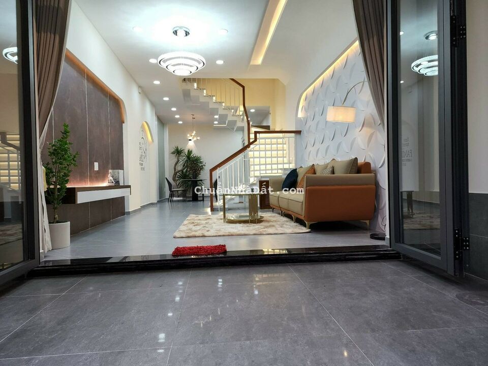 Bán siêu phẩm nhà phố 4x14 đúc 4 tấm  hẻm xe hơi quang trung phường 8 gò vấp 