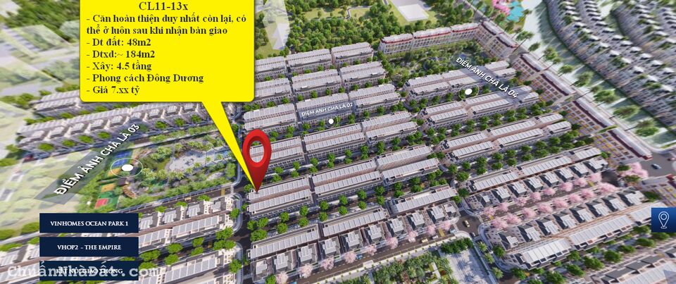 (Duy nhất) Căn hoàn thiện 48m2, PK Chà Là, nhận bàn giao T3/2023 - Về ở ngay. Chiết khấu đến 12.5%