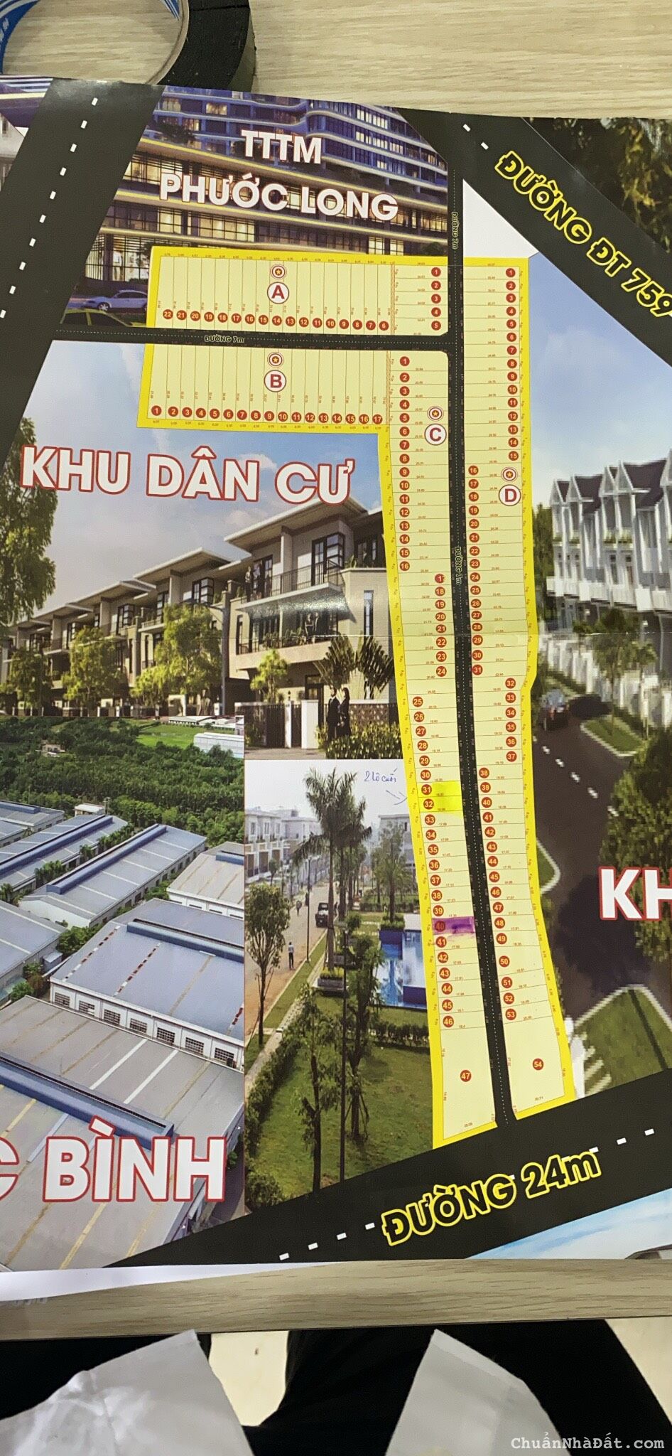 Siêu phẩm lô đất nền tại trung tâm TX Phước Long ,ngay DMX ,sổ hồng riêng.