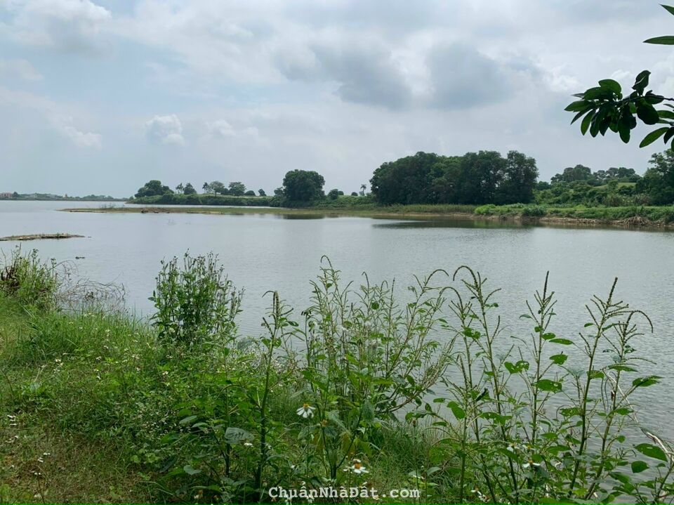 Bán đất nghỉ dưỡng bám hồ văn Sơn 313m ful thổ cư. Vị trí xã nam phương tiến- Chương Mỹ- Hà Nội 