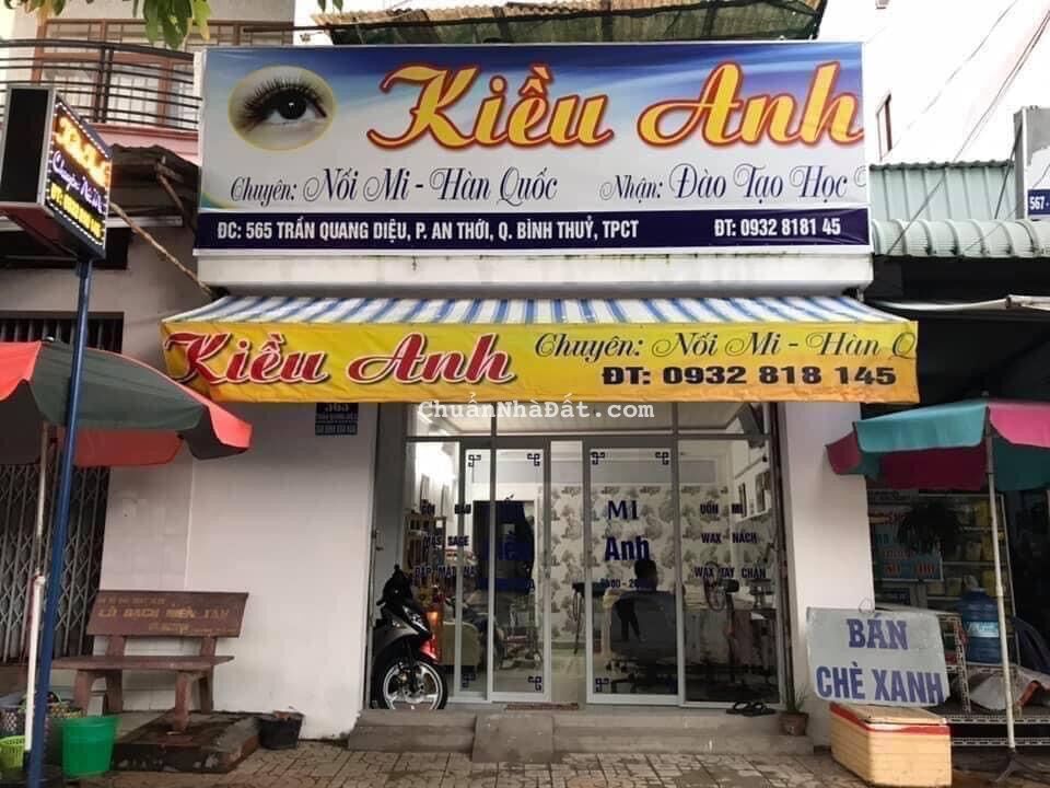 Cho thuê nhà mặt tiền: 565 đường Trần Quang Diệu, P. An Thới, Q. Bình Thuỷ, TP Cần Thơ. Cho thuê nhà mặt tiền: 565 đường Trần Quang Diệu, P. An Thới, Q. Bình Thuỷ, TP Cần Thơ.