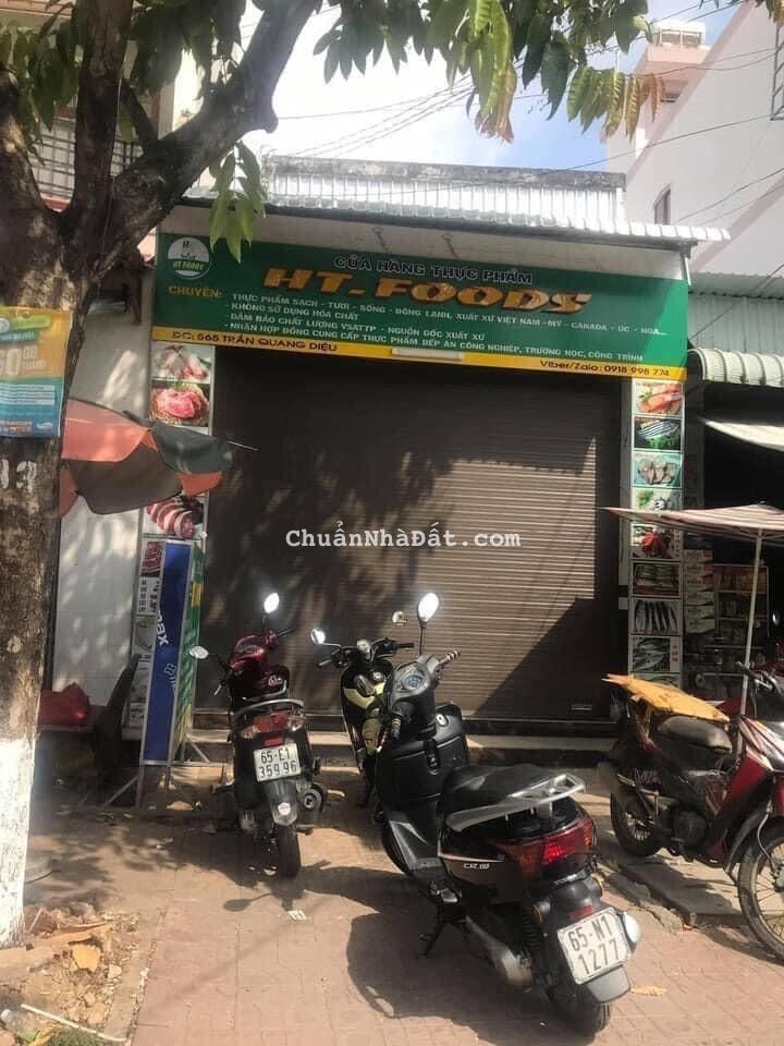 Cho thuê nhà mặt tiền: 565 đường Trần Quang Diệu, P. An Thới, Q. Bình Thuỷ, TP Cần Thơ.