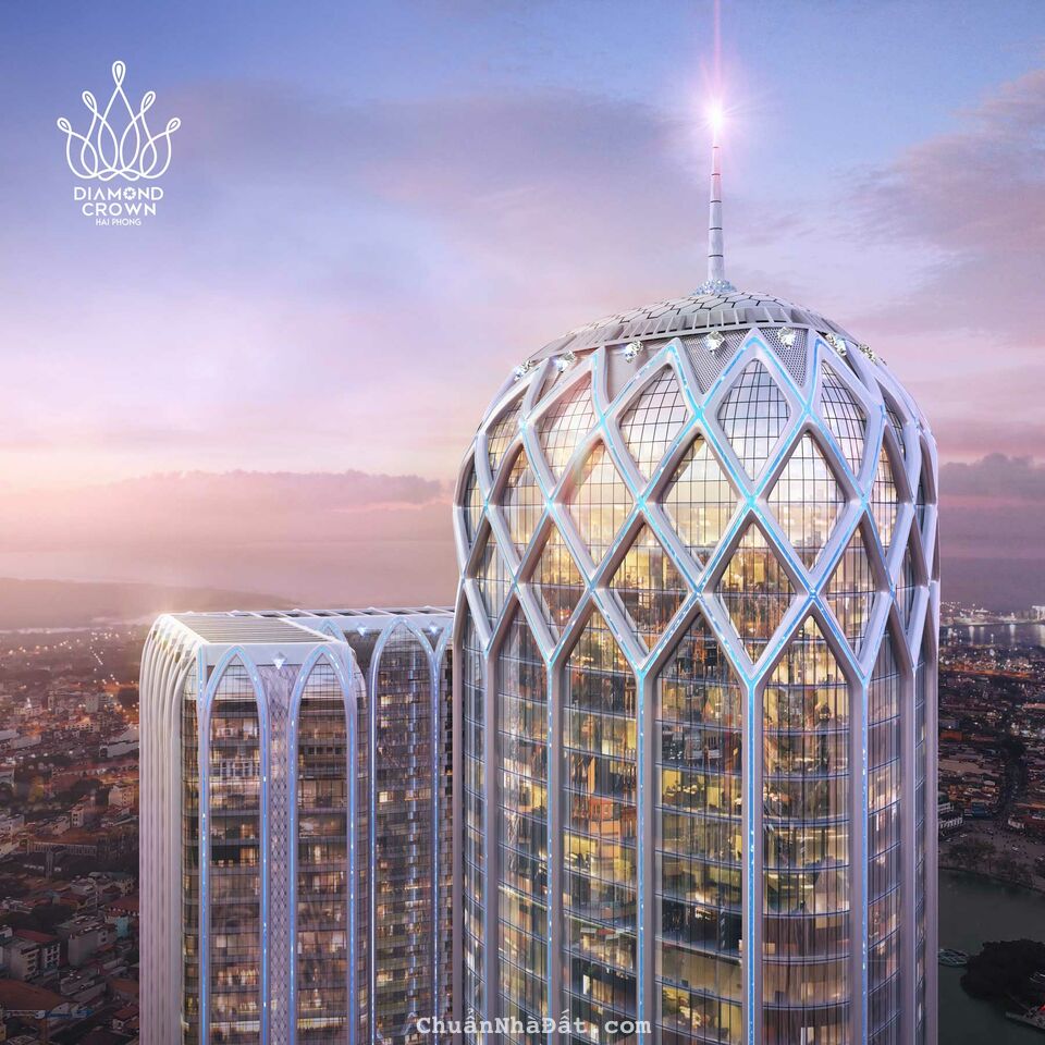 Căn hộ hạng sang Diamond Crown view Lê Hồng Phong