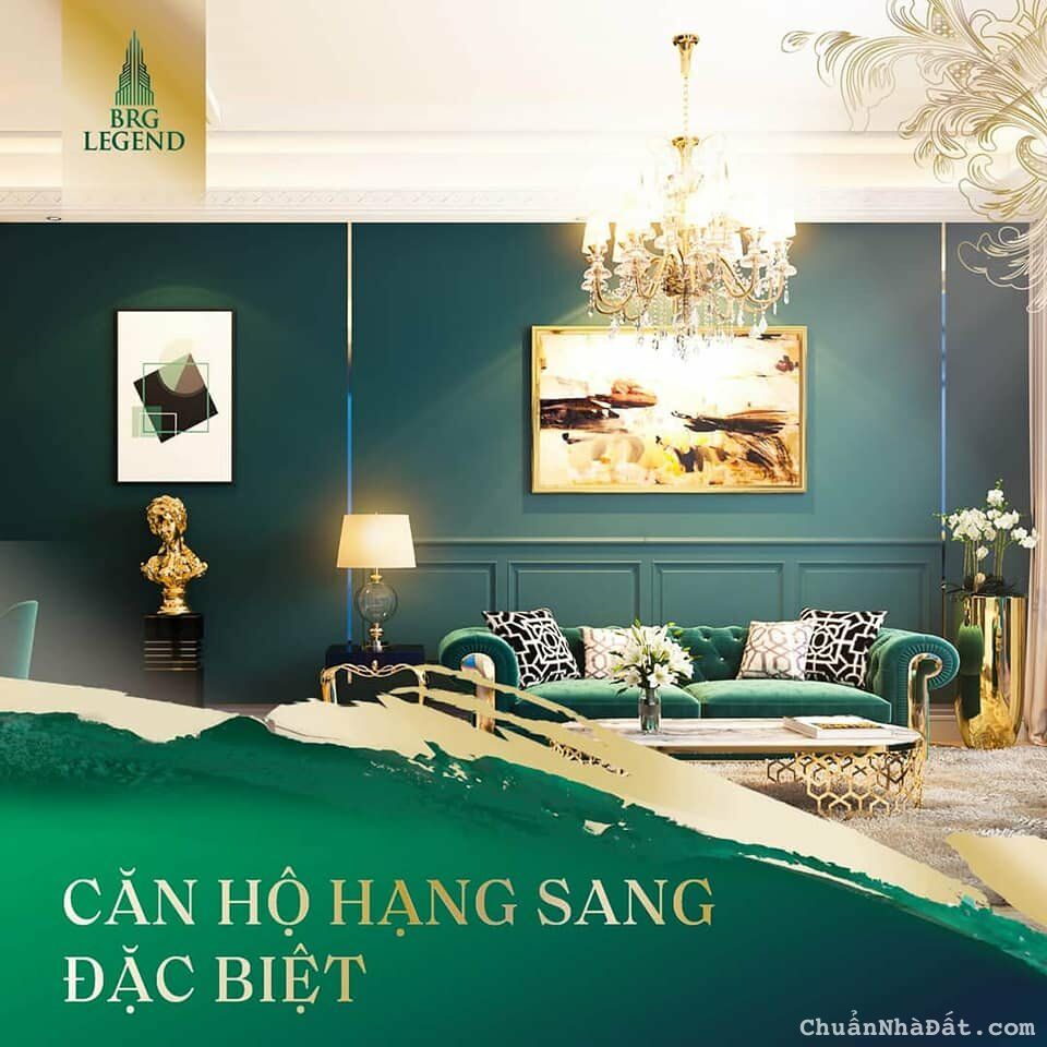 Căn góc 3 phòng ngủ tại dự án chung cư đẳng cấp BRG Legend, chiết khấu khủng. 