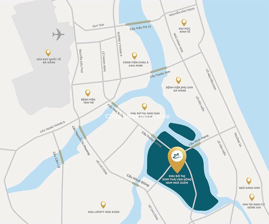 Sun Group ra hàng đất nền KĐT Nam Hòa Xuân, Đà Nẵng, CK lên tới 8%. vay 70%, không lãi gốc 12 tháng