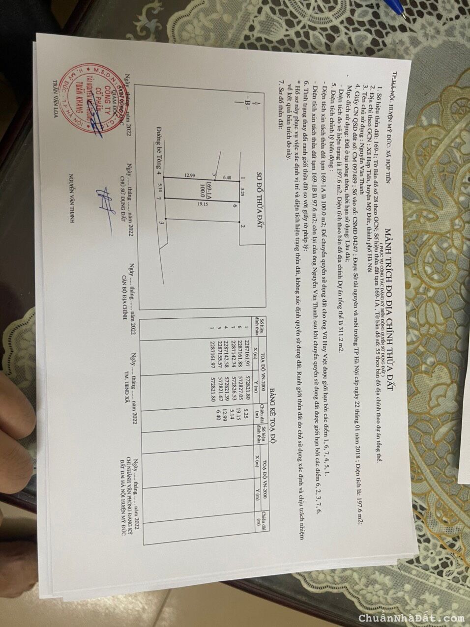 ĐẤT ĐẸP TẠI HỢP TIÊN MỸ ĐỨC HÀ NỘI,SỔ ĐỎ CẤT KÉT SANG TÊN TRONG NGÀY