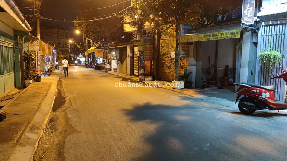 Mặt Tiền Kinh Doanh Nguyễn Duy Cung, 100m2 ( 4m x 26m ), Phường 12, Cấp 4, Chỉ  8,1 Tỷ