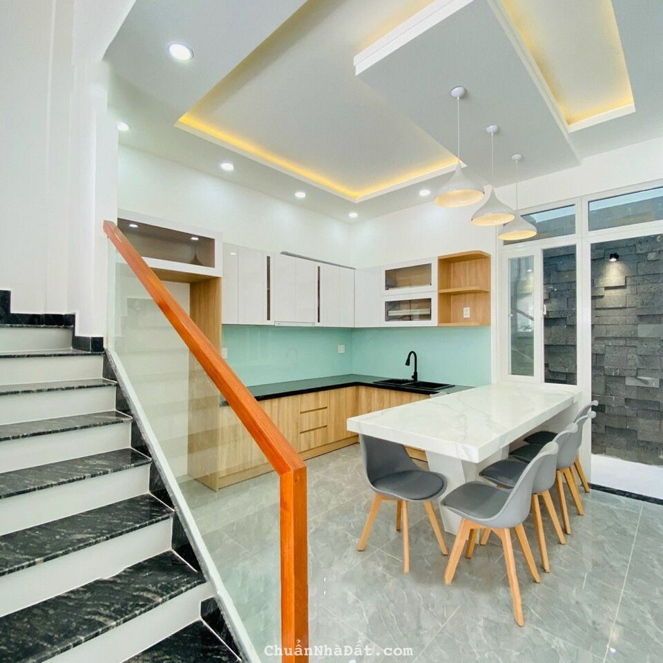 Nhà Đẹp HXH Vị Trí Đẹp Đường Nguyễn Tư Giản, P12, 54,3M2 ( 4,2M x 13M ), 4 Tầng, Chỉ 9 Tỷ