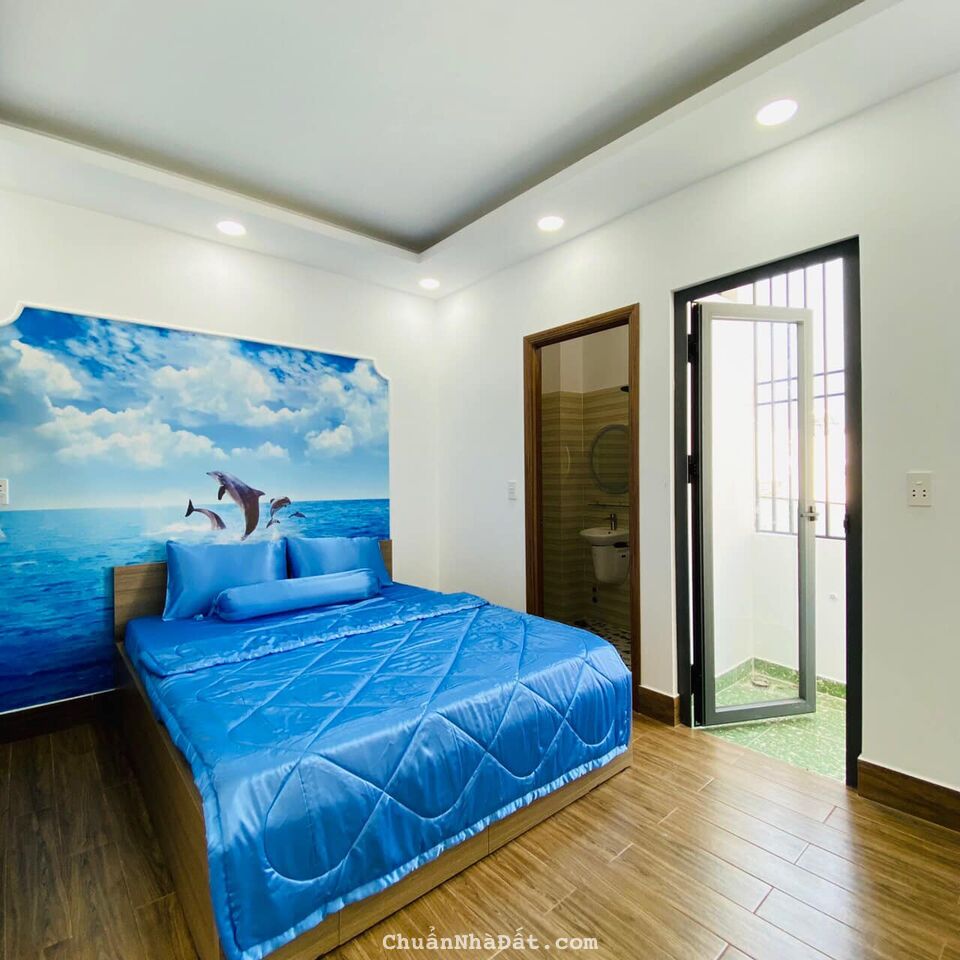 Vị Trí Đẹp, HXH, Đường Nguyễn Văn Lượng, P16,  60M2 ( 4,5M x 14M ), 3 Tầng, Chỉ 6,6 Tỷ