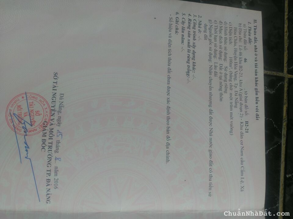 Chủ sập hầm cần ra ngay lô đất cực đẹp