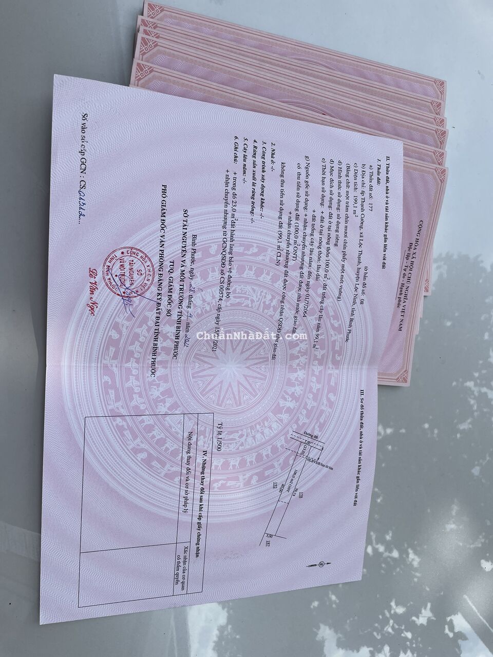 Đất thổ cư gần khu công nghiệp, sát QL13, sổ sẵn, giá rẻ