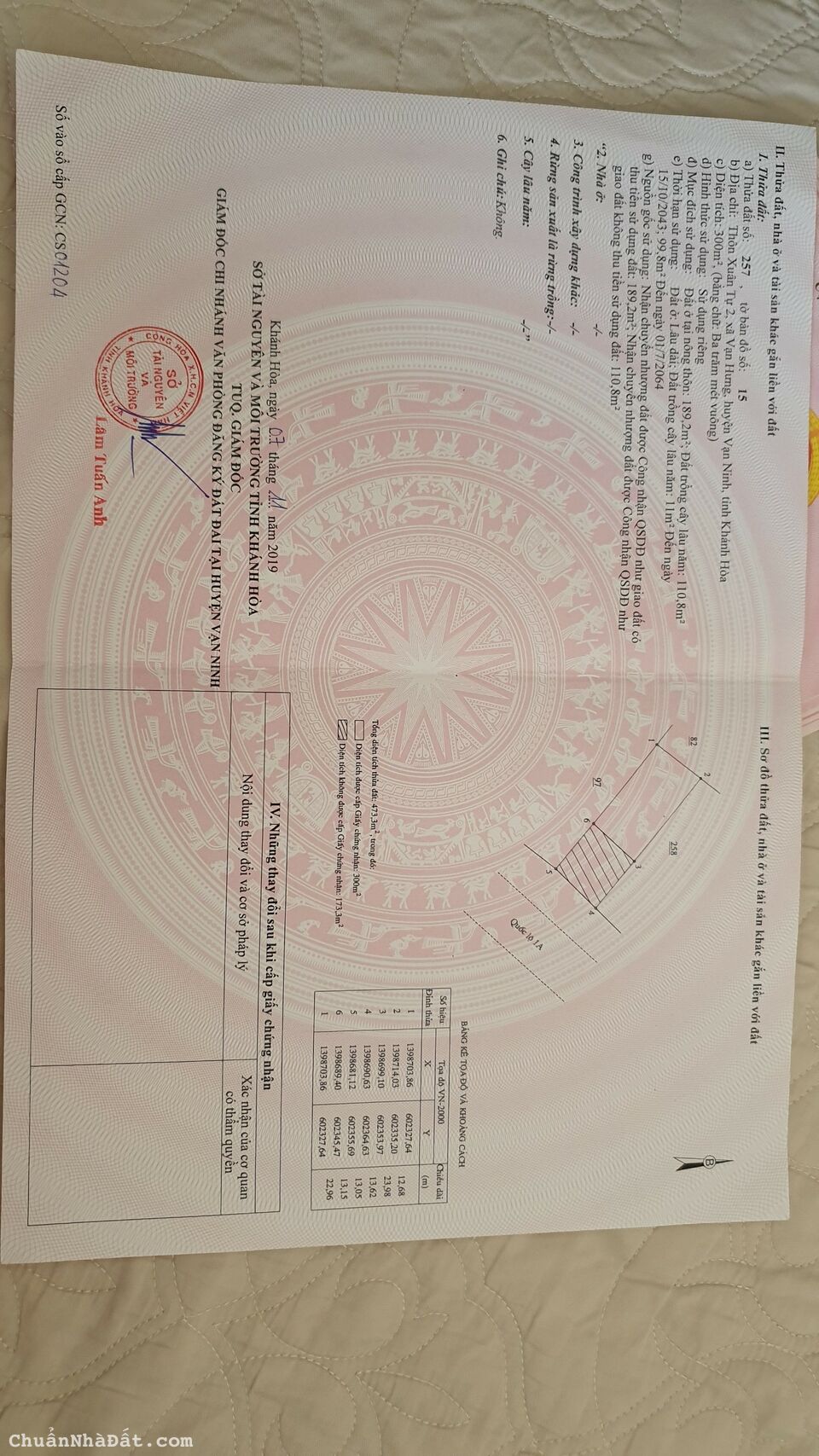 LỜI NGAY KHI MUA LÔ ĐẤT GIẢM GIÁ SÂU Ở BẮC VÂN PHONG, TỈNH KHÁNH HÒA